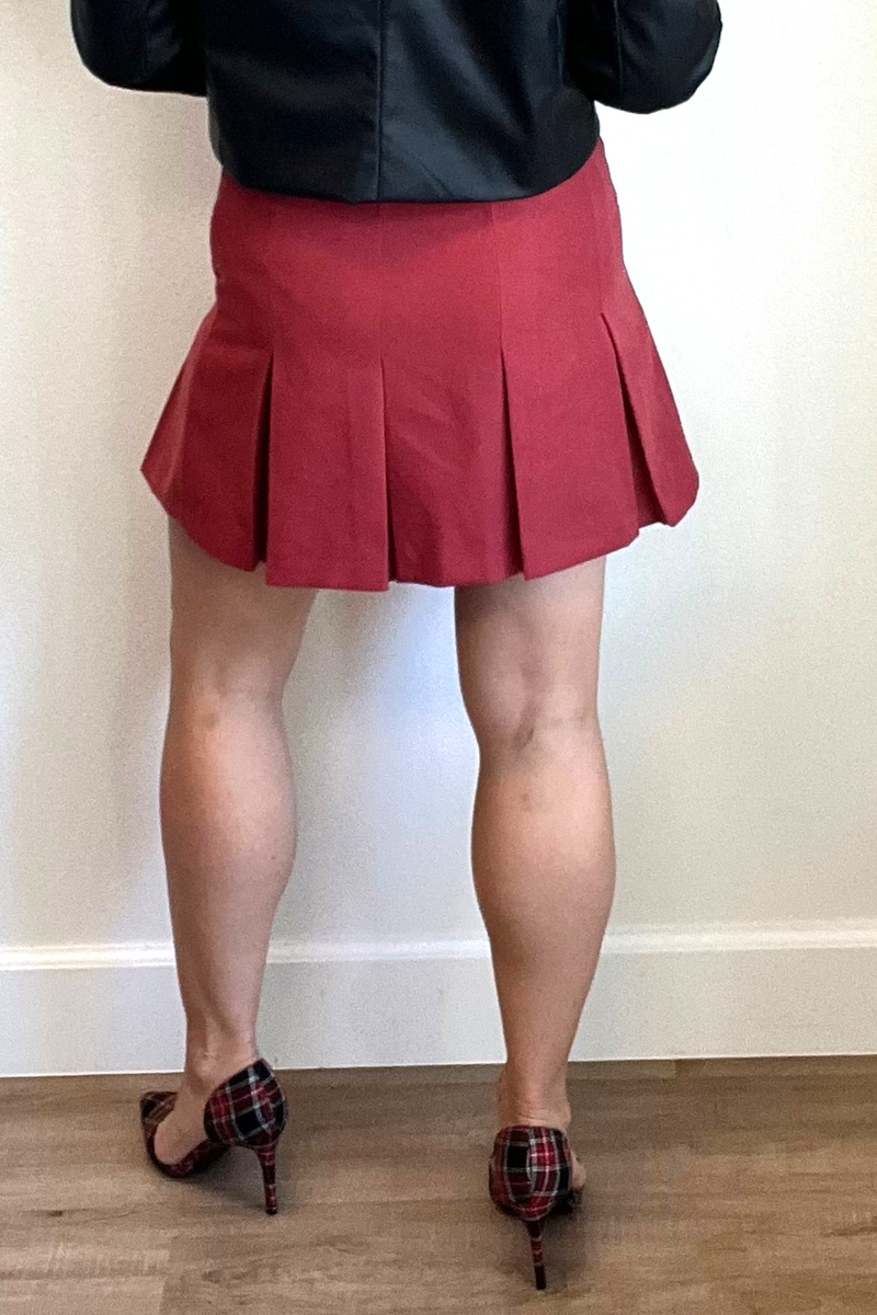 Secret Splendor Pleated Skirt