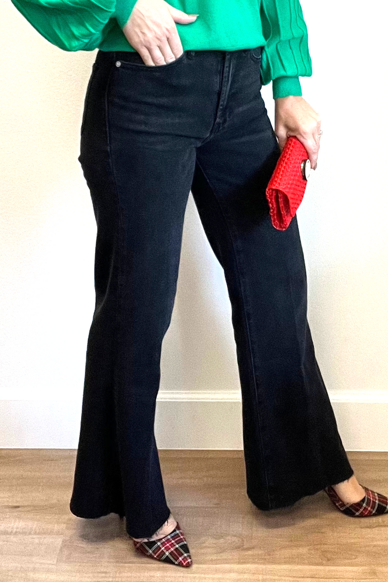 Black Wide Leg Jeans