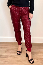 Sequin Joggers