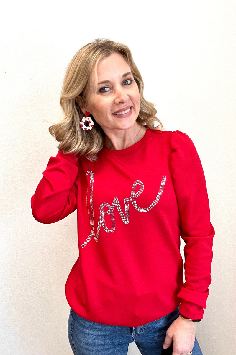 Red Love Sweatshirt