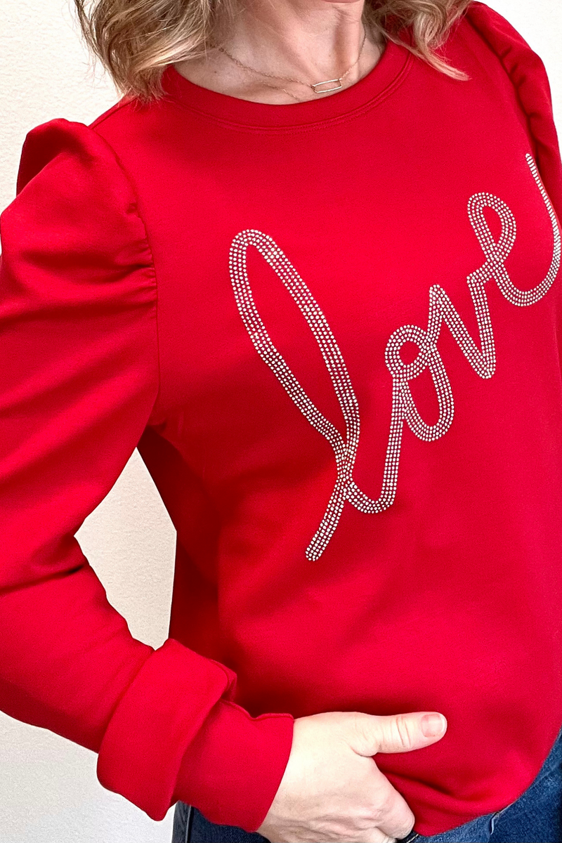 Red Love Sweatshirt