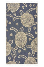 Sand Cloud Flatback Turtle Zipper Pocket Towel