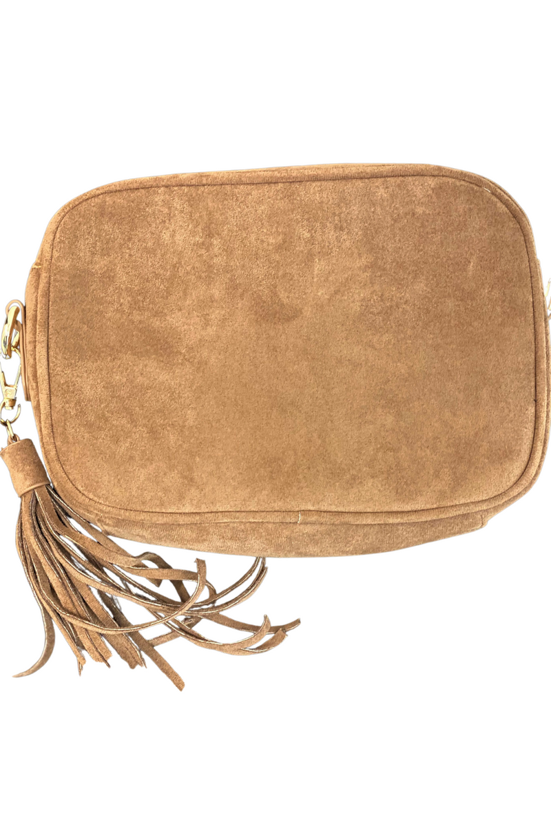 Suede Tassel Bag