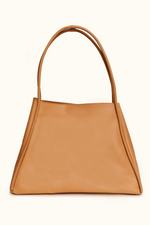 Able Abilene Leather Shoulder Bag in Cognac