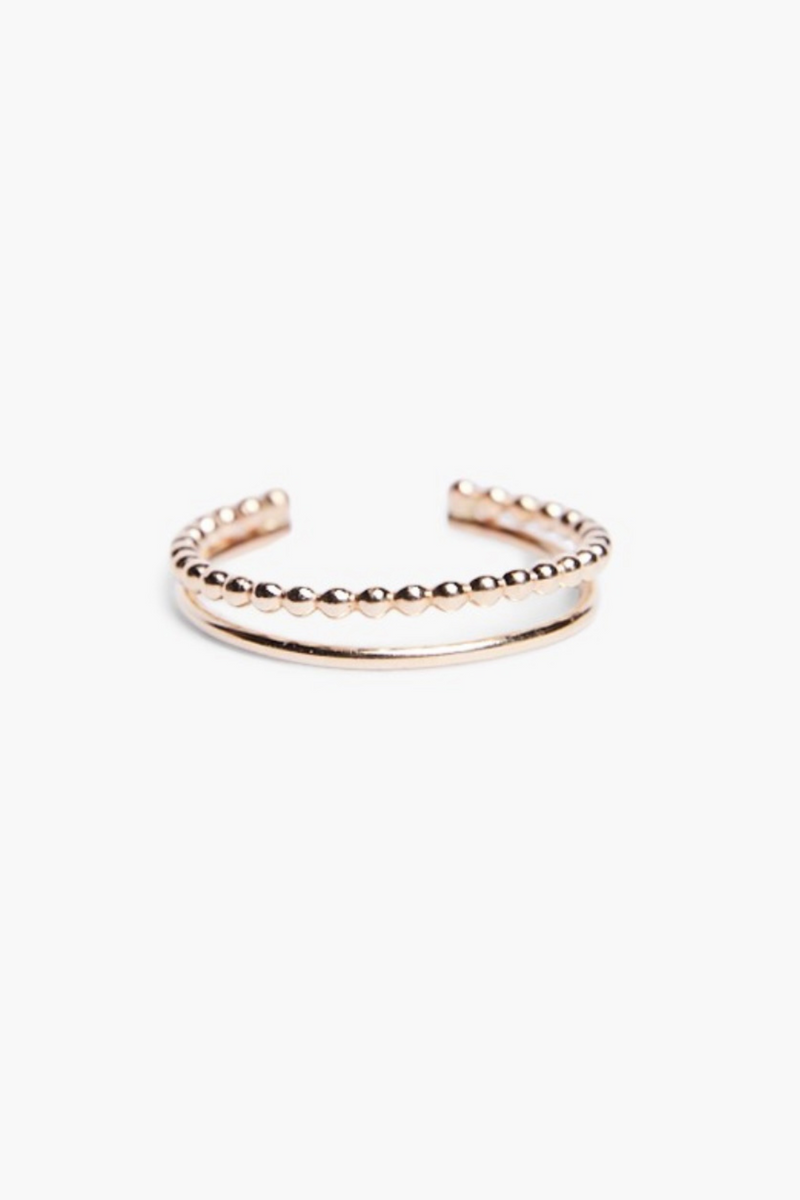 Able Double Cuff Ring