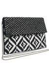 Maria Victoria Beaded Clutch with Cross body Chain