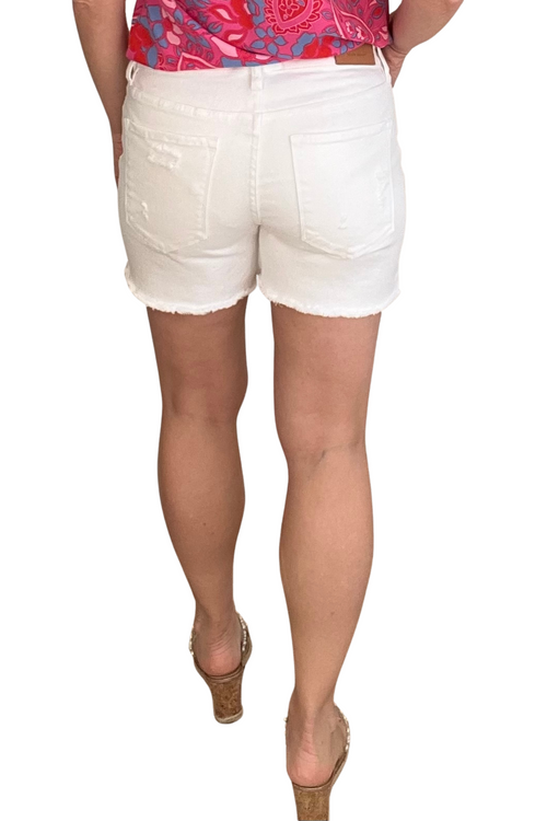 Optic White Julian Shorts