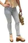 Heather High Rise Skinny Jeans