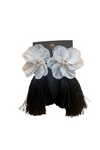 Flower and Tassel Earrings
