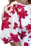 Floral Jacquard Mini Dress