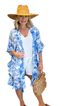 Chiffon Floral Print Kimono