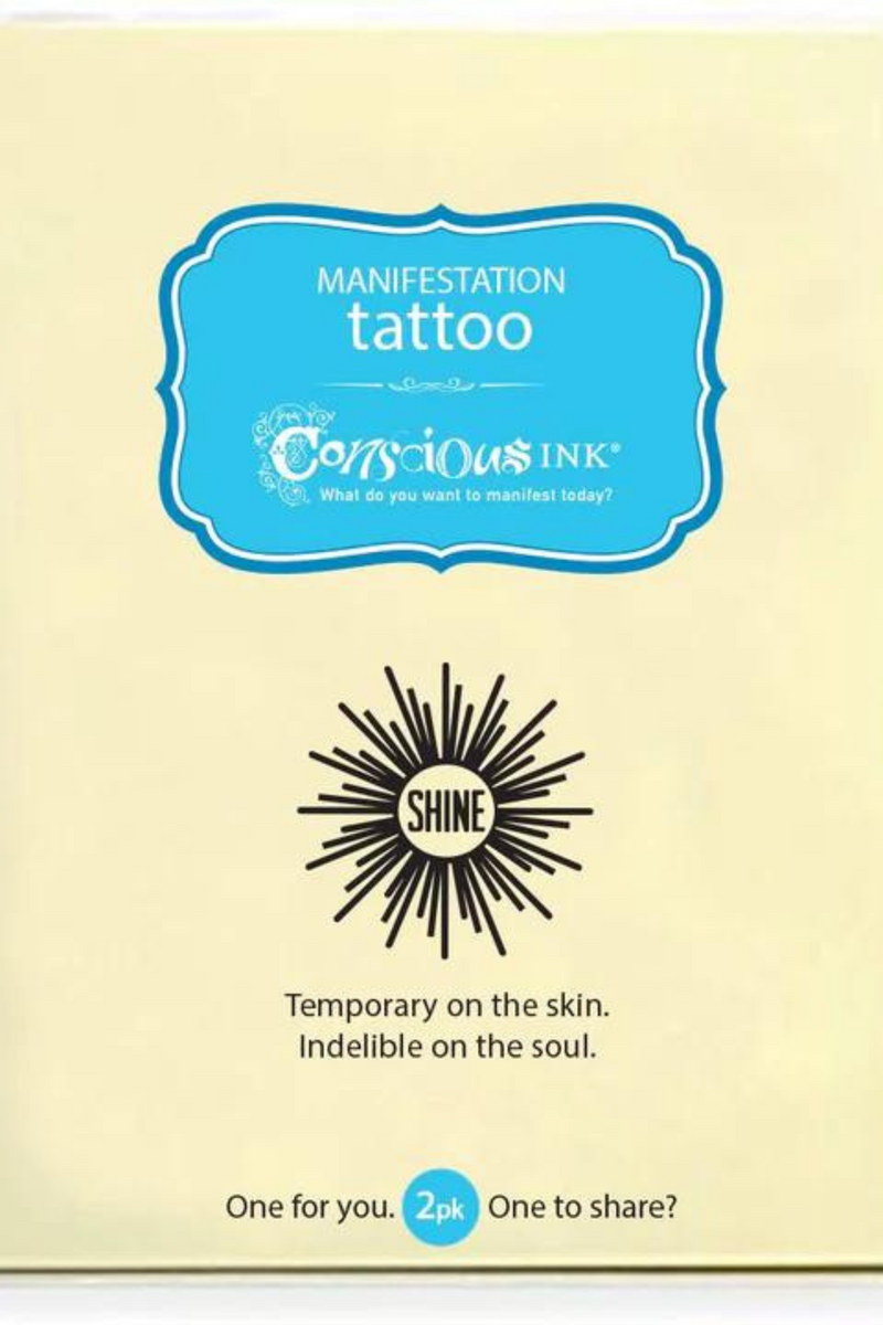 Conscious Ink Temporary Manifestation Tatoos