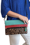 Fold Over 2-in-1 Clutch Crossbody