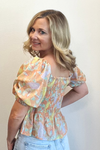 Frida Peplum Top