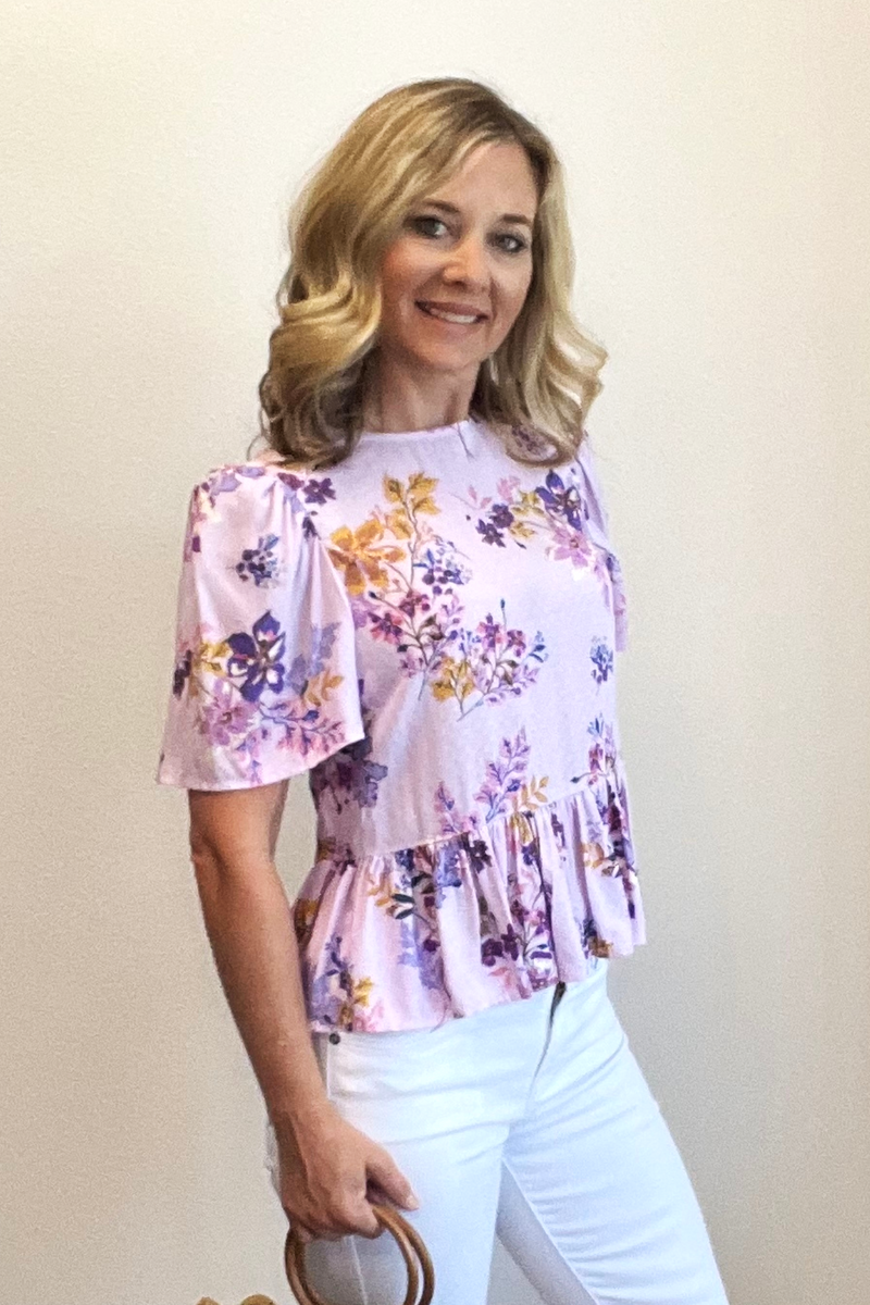 Zilo Peplum Top