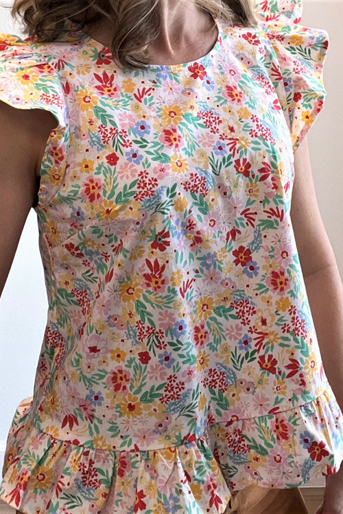 Chica Ruffle Top