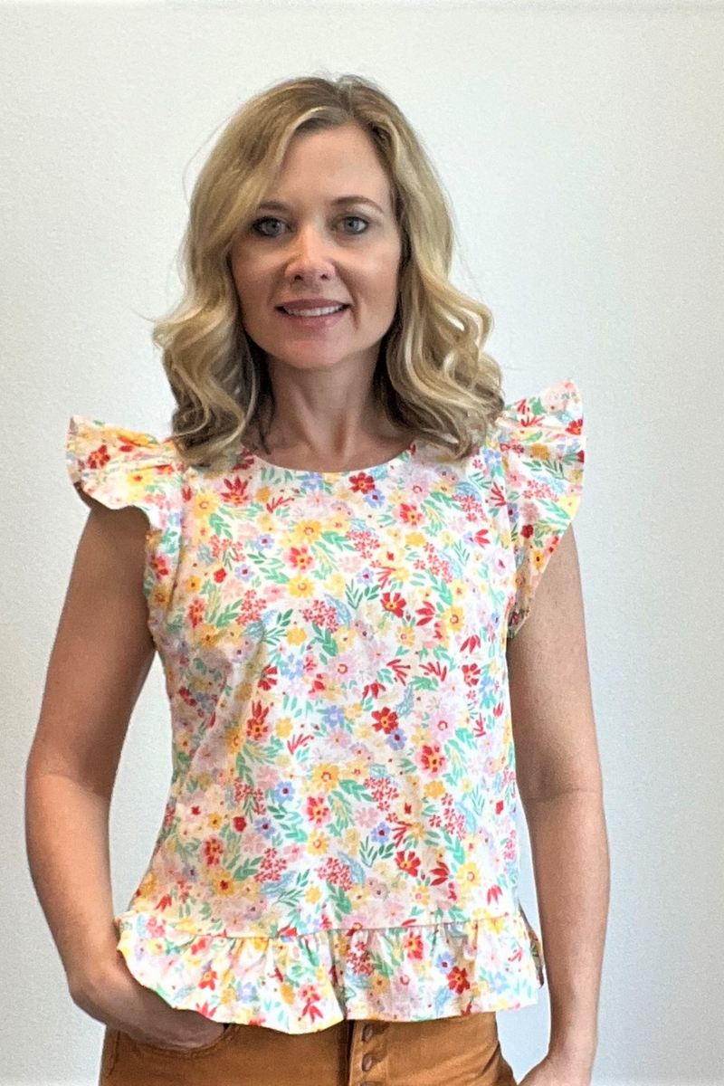 Chica Ruffle Top