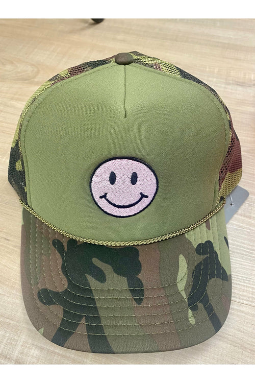 Smiley Trucker Hat