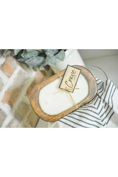 Mini Bread Bowl Candle