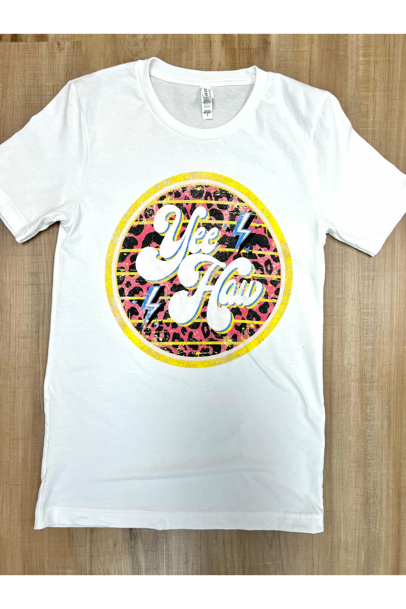 Yee Haw Rock and Roll Graphic Tee