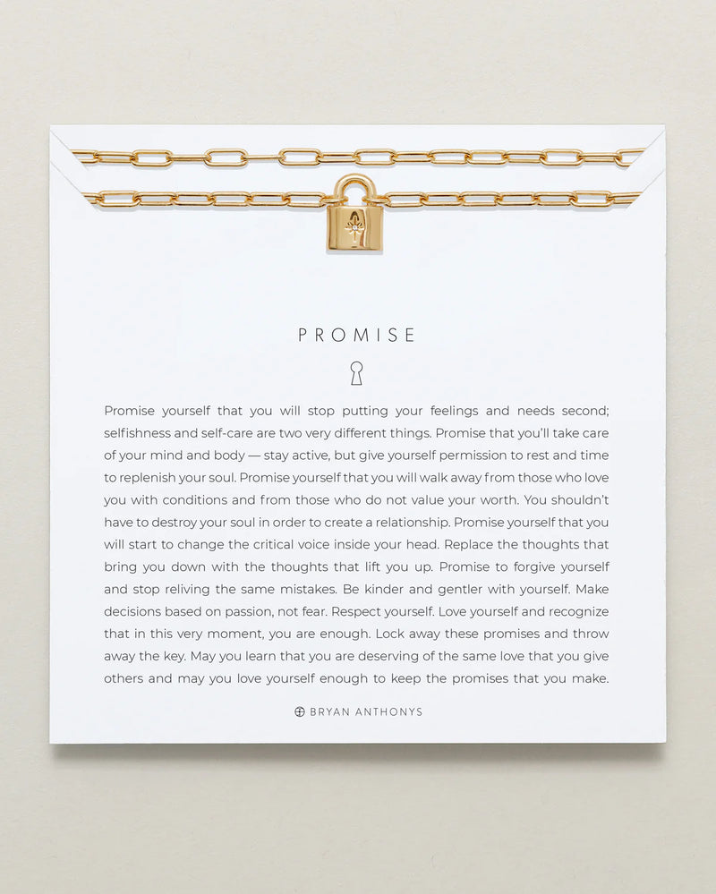 Bryan Anthony's Promise Necklace