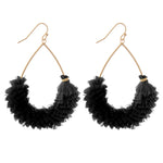 Fringe Hoop Earrings