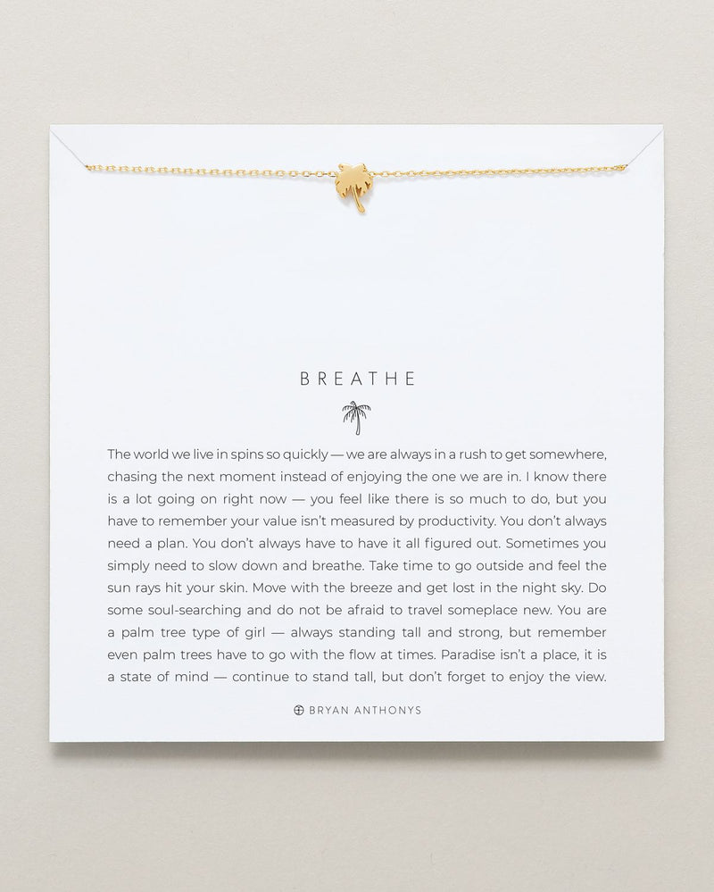 Bryan Anthonys Breathe Icon Necklace