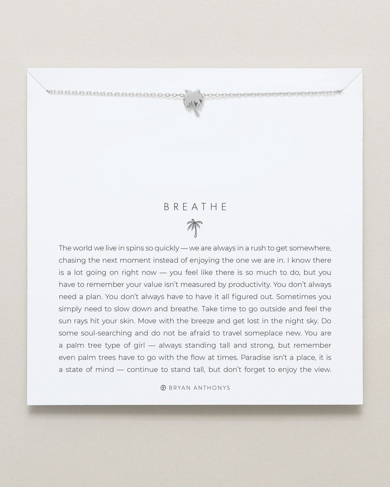 Bryan Anthonys Breathe Icon Necklace