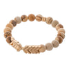Beaded Arrow Stretch Bracelet