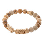 Beaded Arrow Stretch Bracelet