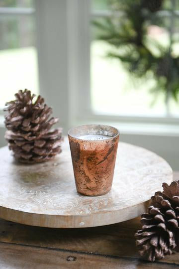 Steel City Copper Candle