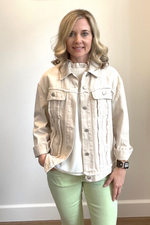 Echo Distressed Denim Jacket