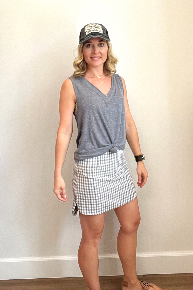 Ribbed Knit Tank Top