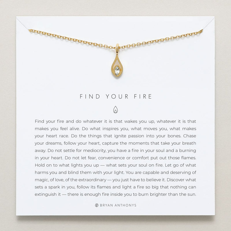Bryon Anthonys Find Your Fire Necklace