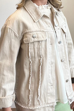 Echo Distressed Denim Jacket