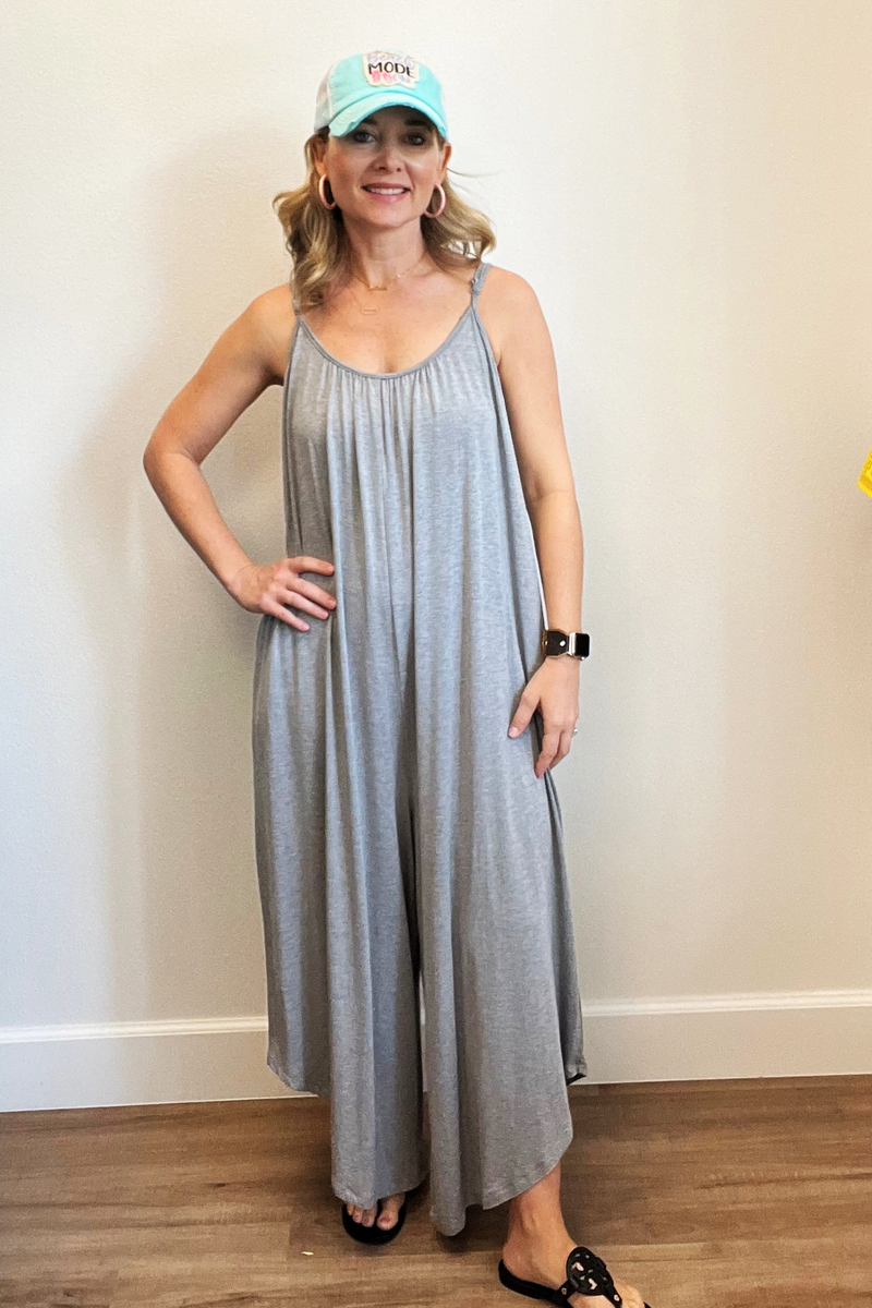 Knit Rounded Jumpsuit