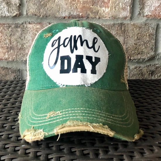 Distressed Game Day Hat