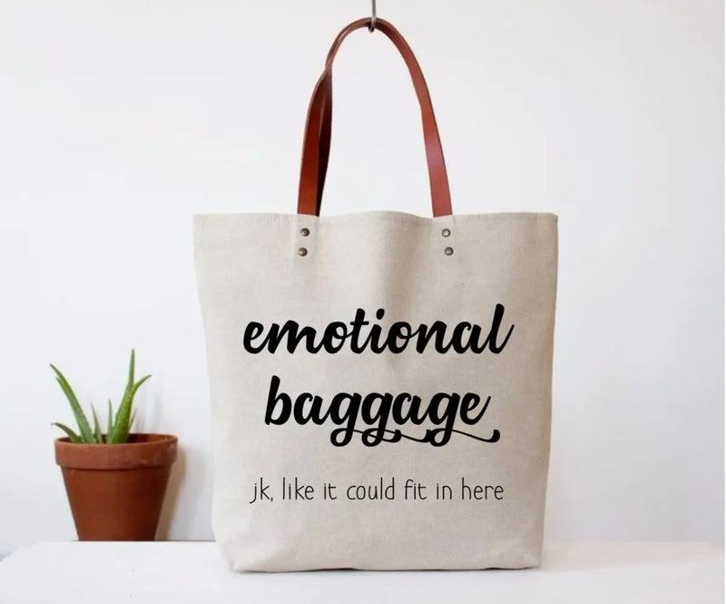 Emotional Baggage Tote Bag