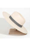 Chevron Strap Fedora Hat