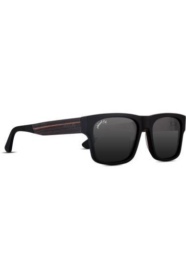 Johnny Fly Matte Black Arrow Sunglasses