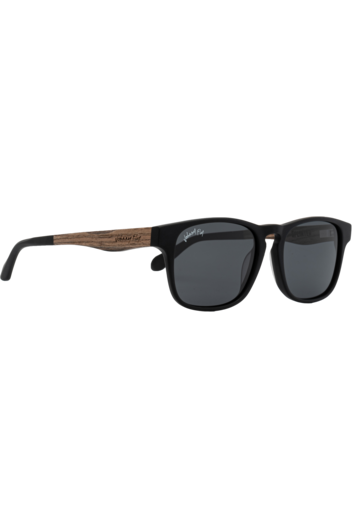 Johnny Fly Matte Black Splinter Sunglasses