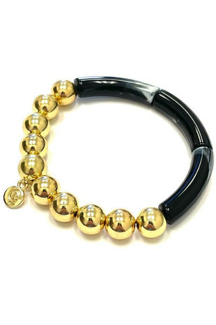 Caryn Lawn Palm Beach Gold Ball Bracelet