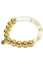 Caryn Lawn Palm Beach Gold Ball Bracelet