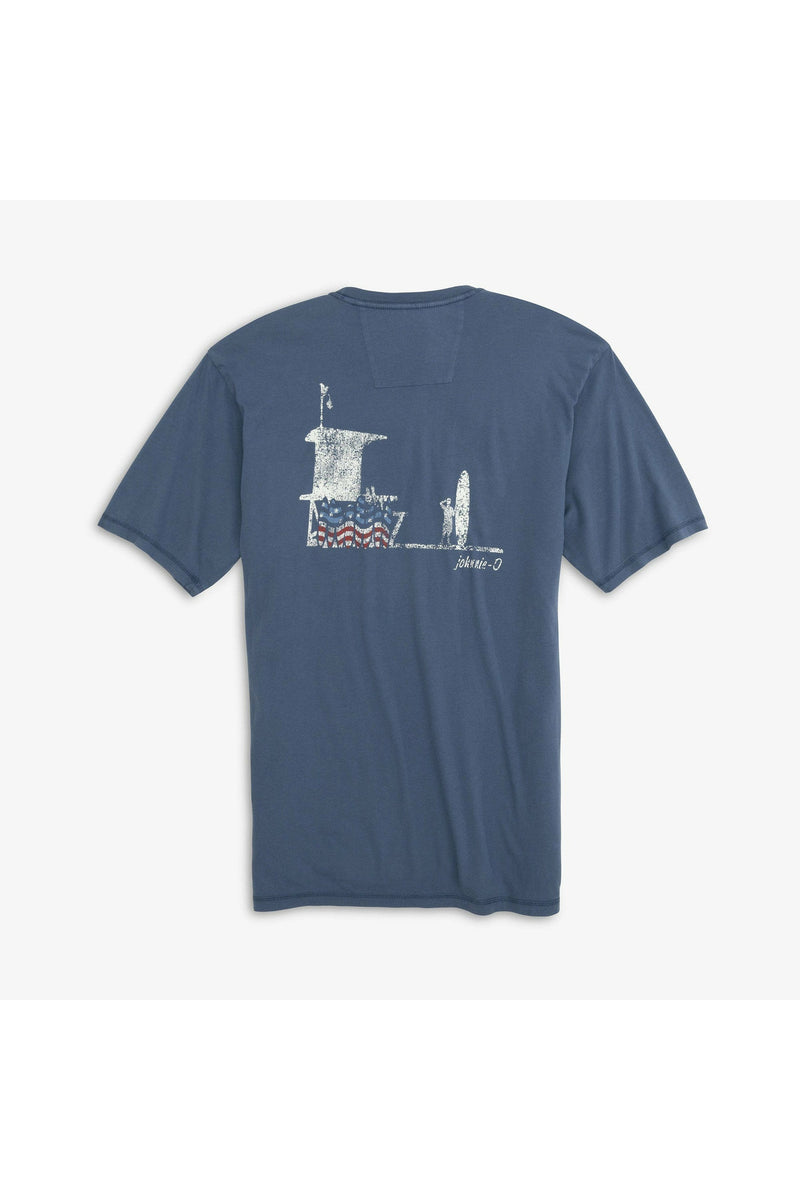 Johnnie-O Patriotic Surfboards T-Shirt