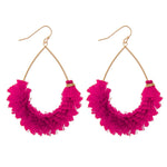 Fringe Hoop Earrings