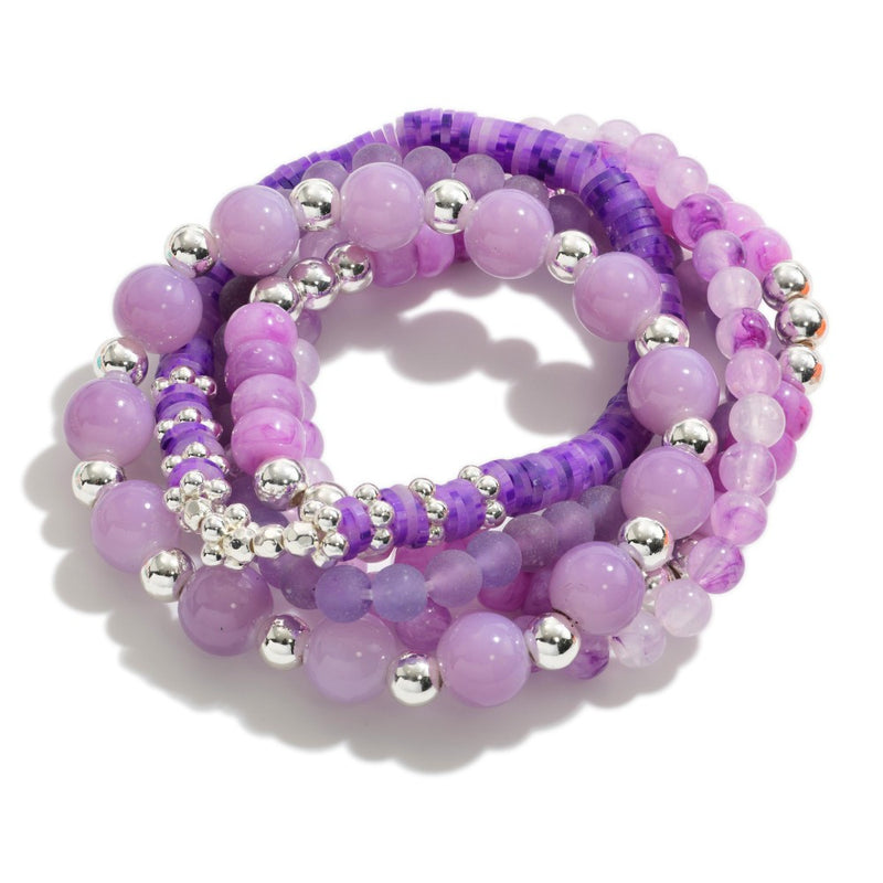 Beaded Bracelet Stack