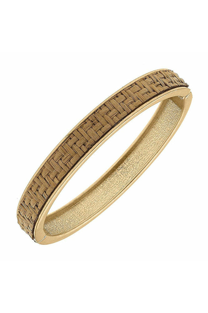 Rattan Hinge Bracelet