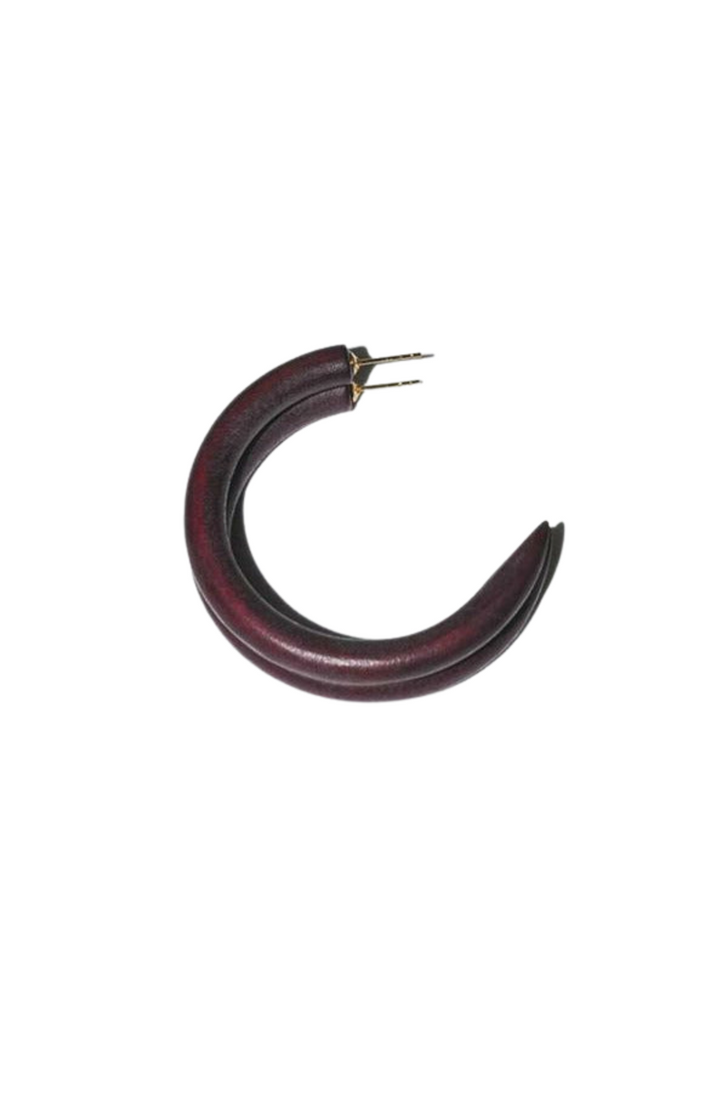 Binky & Lulu Cocoa Small Hoop