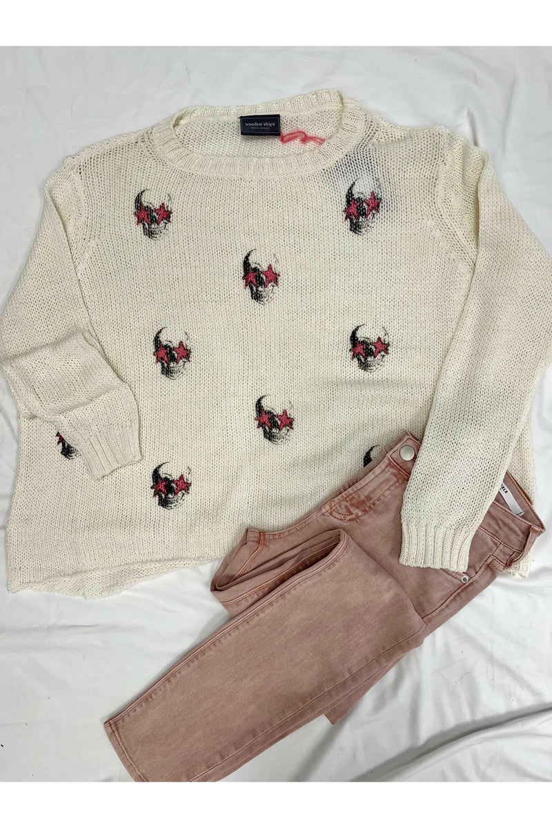 Wooden Ships Starry Eyed Skull Top