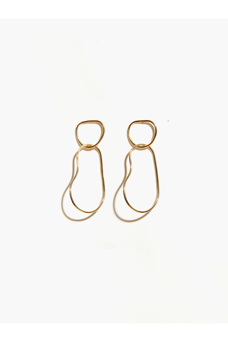 Organic Drop Earrings